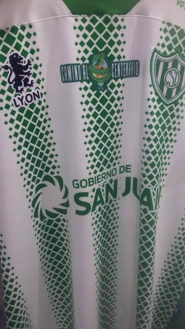 La camiseta que presentó el club con motivo de su centenario.