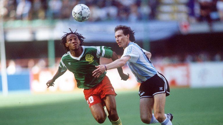 Postales de la derrota de Argentina ante Camerún. (web)