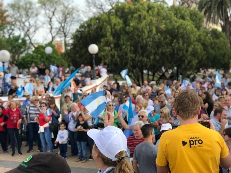 Nuevamente, Juntos por el Cambio demostró una buena capacidad de movilización a nivel local. (Mario Liotta / Todo un palo)