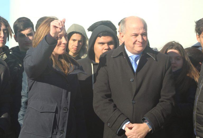 María Eugenia Vidal y Mariano Uset