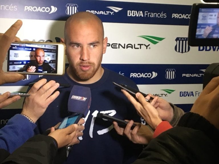 Junior Arias habla sobre el difícil momento de Talleres tras dos derrotas consecutivas.