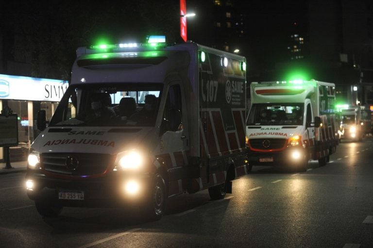 Explosión en una perfumería porteña. (Foto: Clarín)