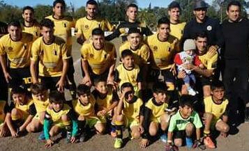 Con Unión Florida a pleno, antes de jugar en la Liga Cordobesa. Un grande Wancho.