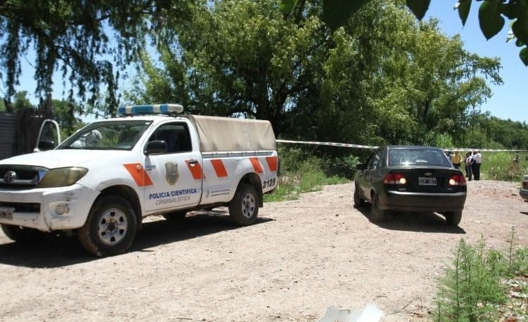 En un momento se dijo que el cadáver estaba quemado, situación que fue más tarde fue desmentida por el fiscal.