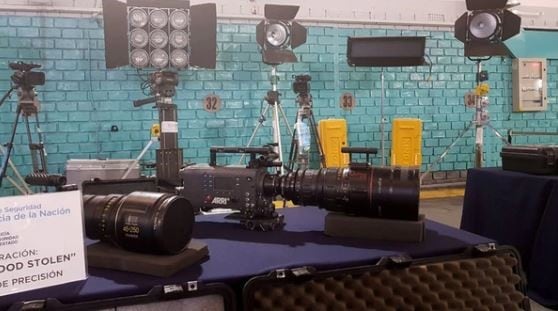 Desbarataron a una banda que robaba equipamiento cinematográfico en Estados Unidos