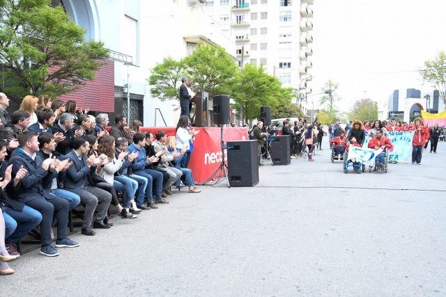 Acto en conmemoracion del 137° Aniversario de Necochea