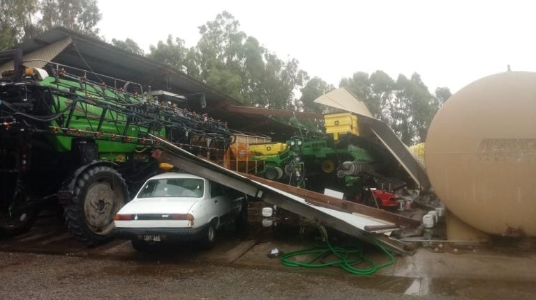 Temporal en Tres Arroyos, 1 de enero 2019