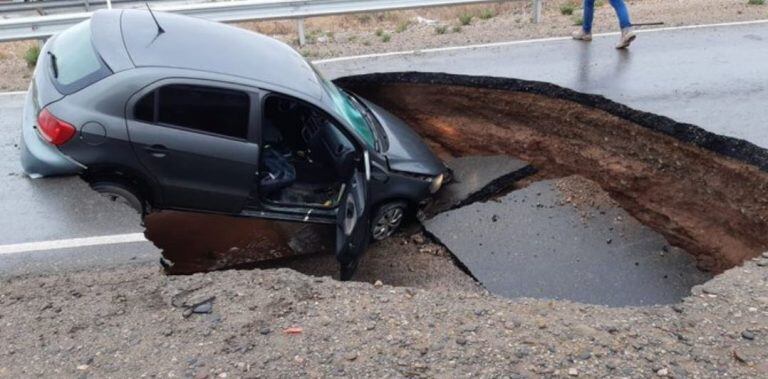 El hecho ocurrió durante la jornada en la ruta N°7 (web).