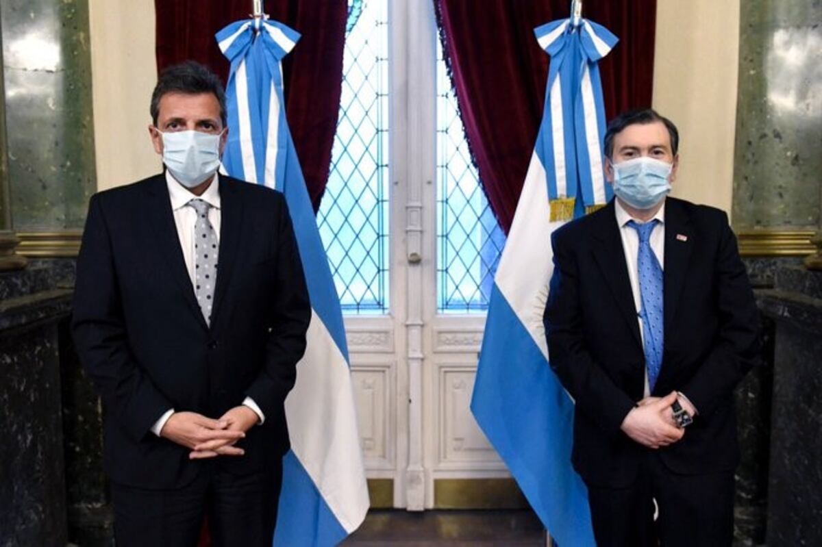 El gobernador Gerardo Zamora fue recibido por Sergio Massa en el Congreso