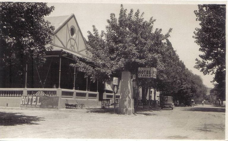 Viejo hotel Carena en Carlos Paz