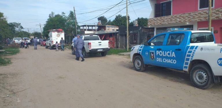 Encontraron a un bebé en Chaco que había sido abandonado tras un incendio.