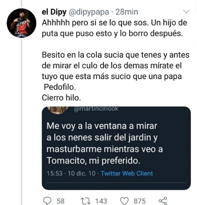 Fuerte cruce entre El Dipy y La Faraona (web)