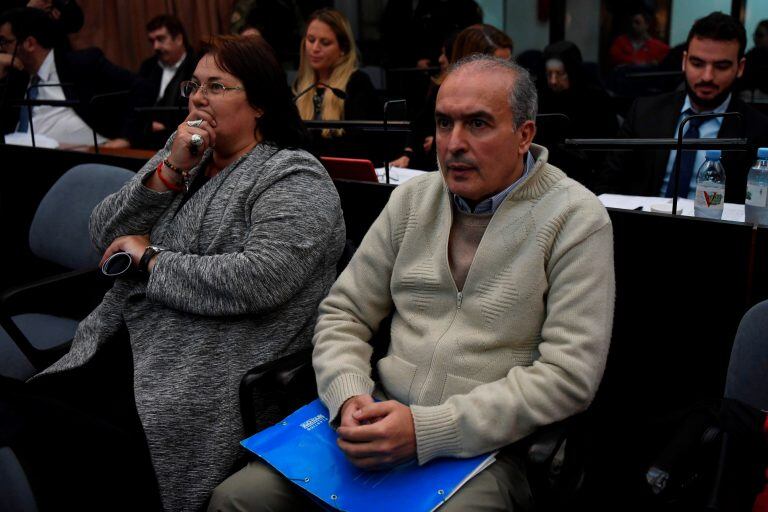 José López en el Tribunal.