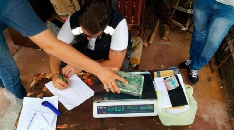 Incautaron 90 kilos de cocaína en Corpus. (Foto: Misiones Online)