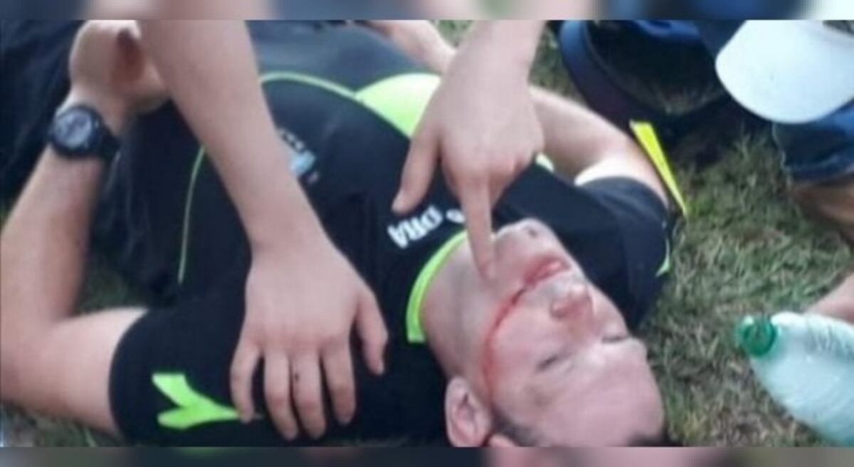 Agredieron al árbitro del partido entre Huracán de Las Varillas y Centro Social de Brinkmann