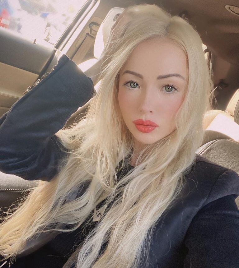 Valeria Lukyanova, la "Barbie humana" (Web)