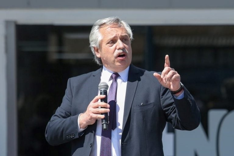 El presidente Alberto Fernández (Foto: Casa Rosada)