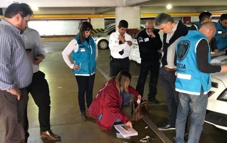 El médico del Garrahan fue detenido en el garaje del Hospital.