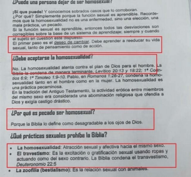 Guia contra la homosexualidad