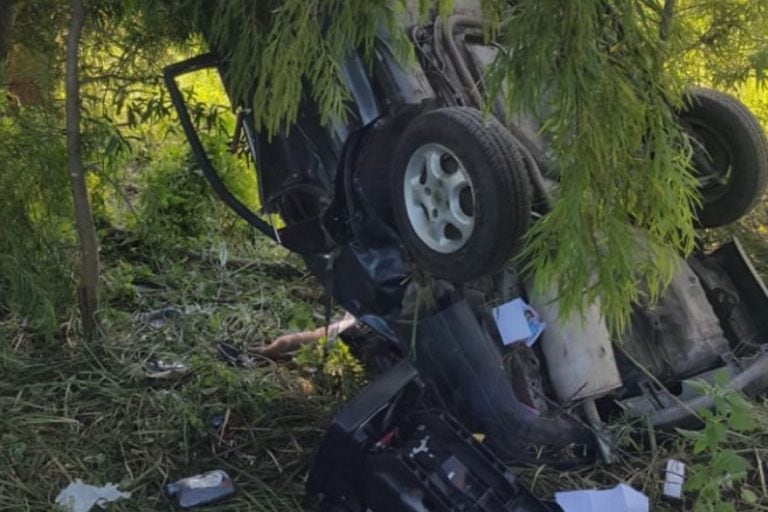 Accidente Ceibas
Crédito: Bomberos Ceibas