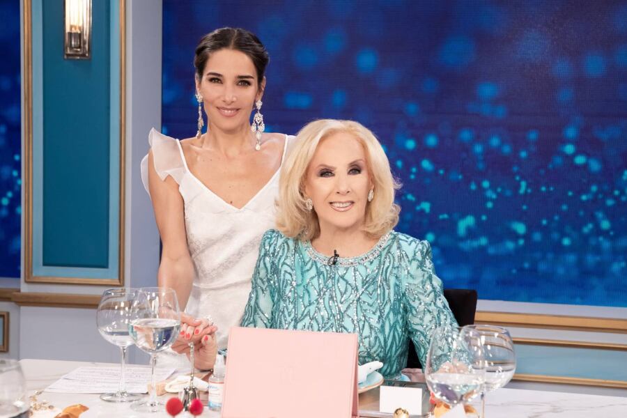 Juana Viale y Mirtha Legrand.