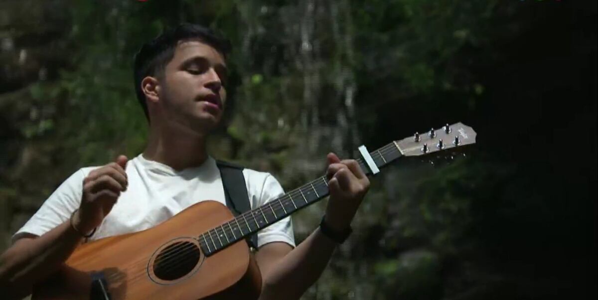 Es cantante, compositor y profesor de inglés.