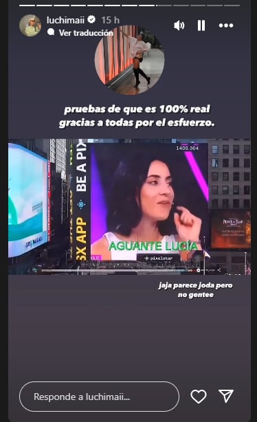 Lucía Maidana y un importante logro internacional