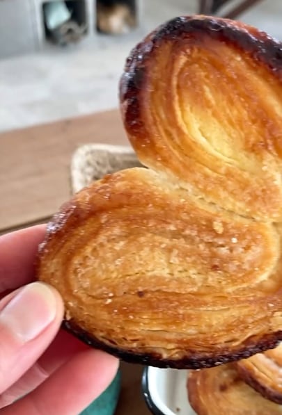 Cómo hacer palmeritas caseras como las de panadería