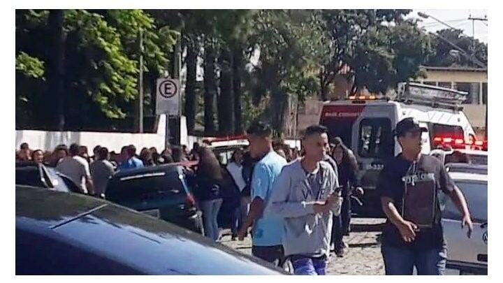 Tiroteo en una escuela de San Pablo, Brasil.