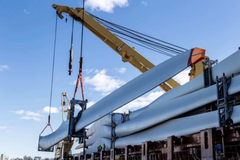 El parque eólico sigue en construcción en su segunda etapa.