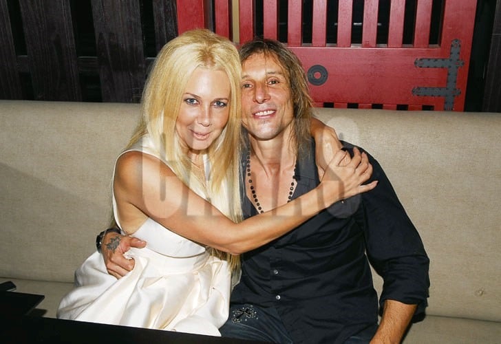 Mariana Nannis y Claudio Paul Caniggia.