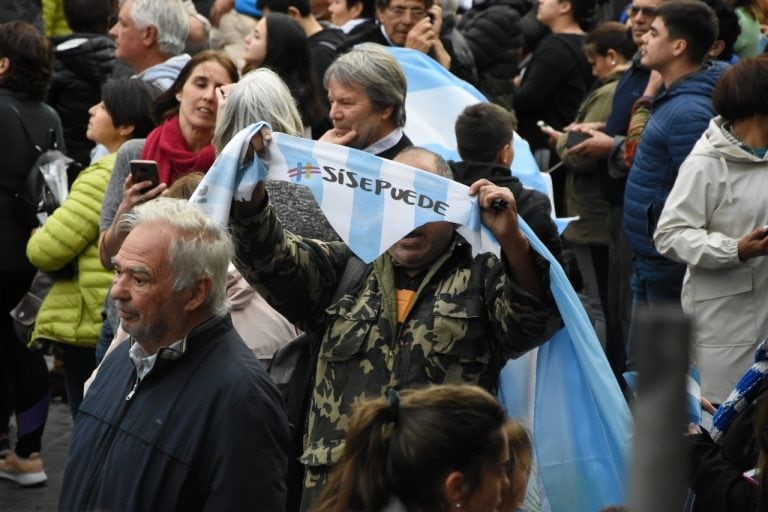 Mauricio Macri en Rafaela (Mario Liotta / Todo un palo)