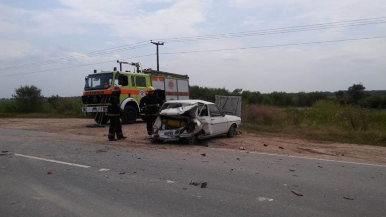 Accidente Ruta E52 cerca de Arroyito