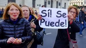 Marcha del "Si se puede"