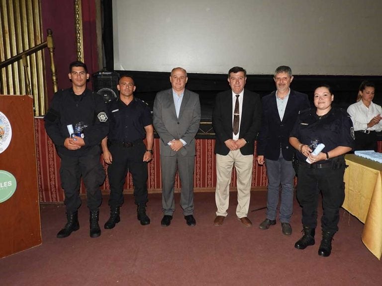 Acto por el "Día de la Policía" en Punta Alta