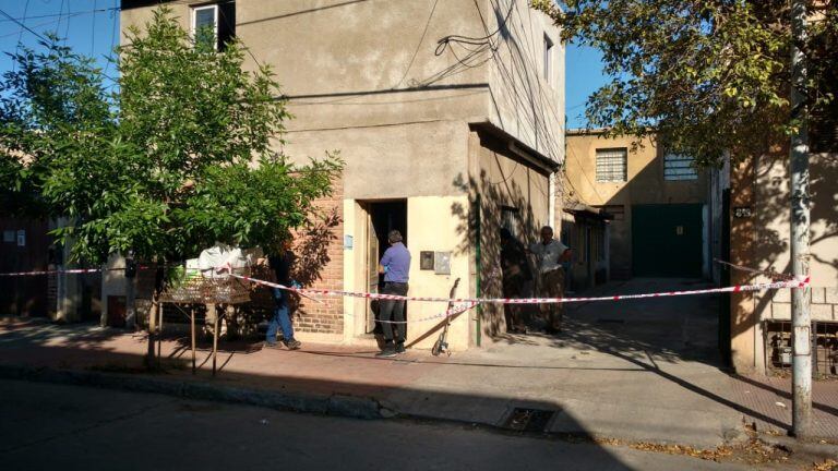 Muerte en barrio Providencia.