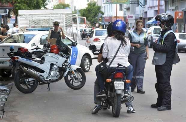 Operativos de tránsito en Bahía Blanca