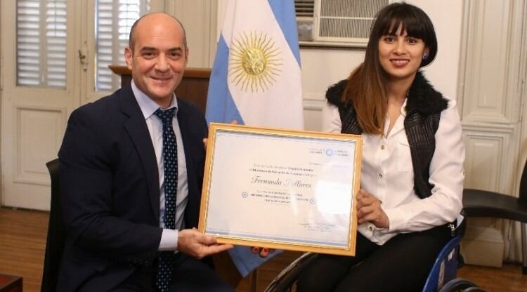 Fernanda Pallares, orgullo tucumano.