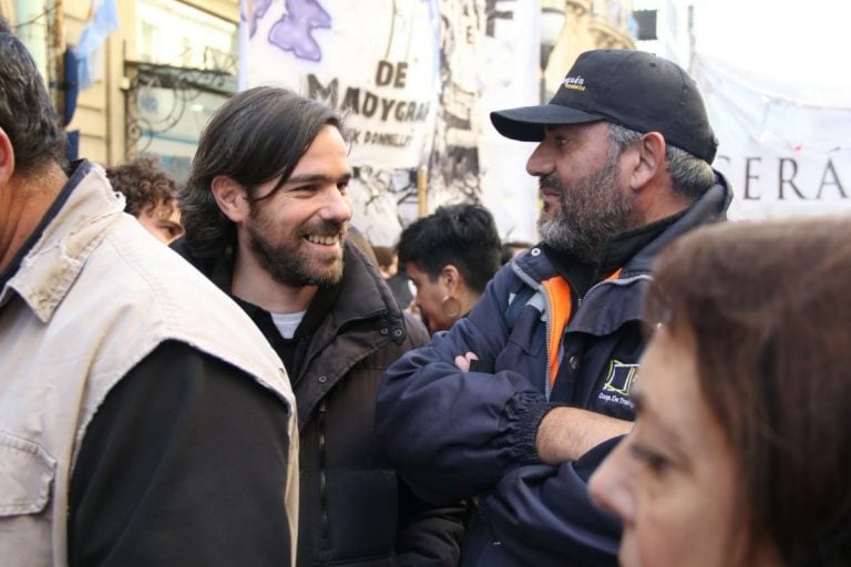 Nicolás del Caño: “Logramos una unidad ampliada, recargada y reforzada” (Foto: Twitter)