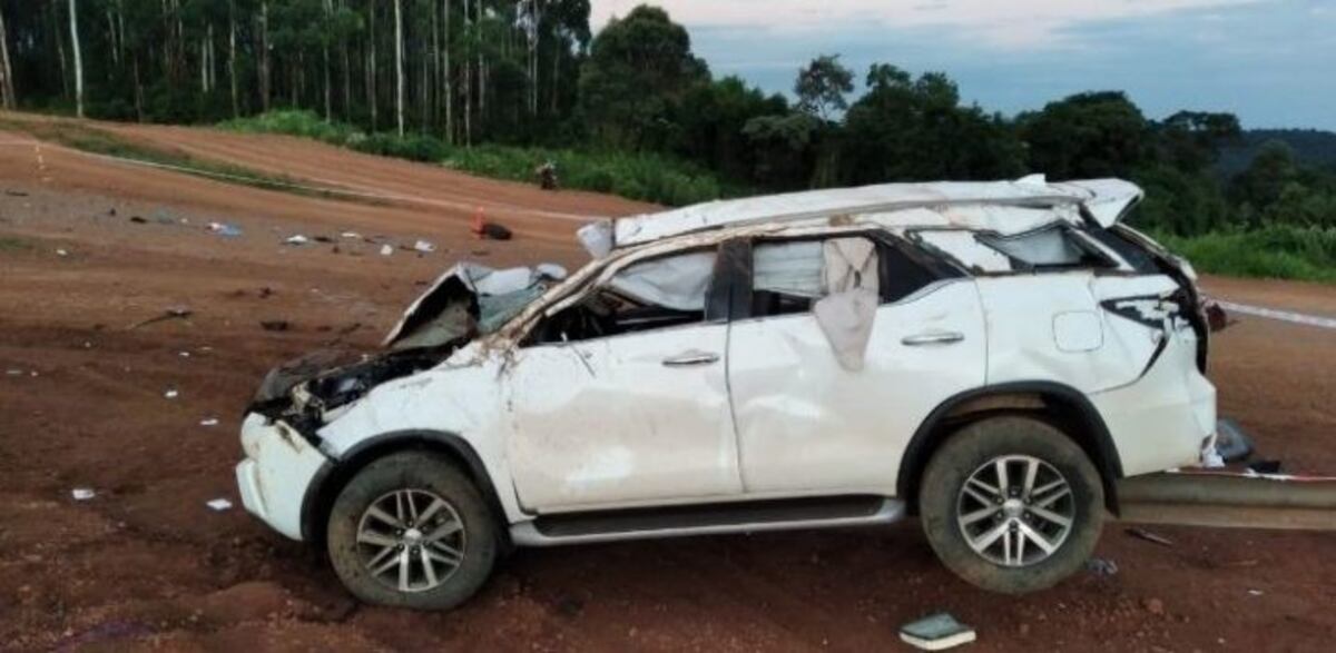 Continúan internados los heridos del accidente donde murió Marilú Leverberg