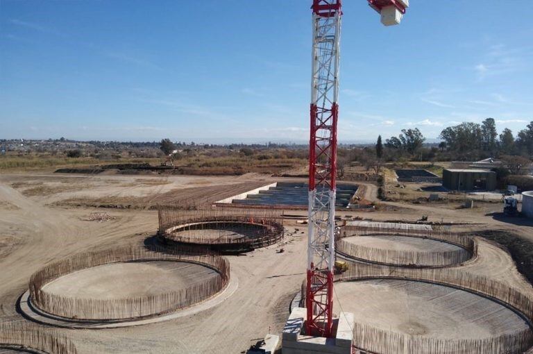 Avanzan los trabajos en la Planta de Bajo Grande.