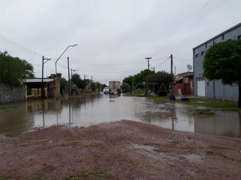 Cayeron más de 180 milímetros en Tostado (Aire de Santa Fe)