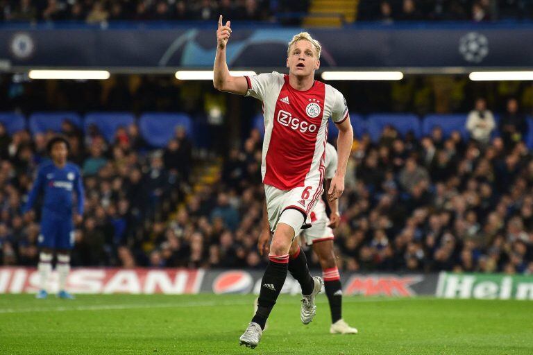 Donny van de Beek. (TyC Sports)