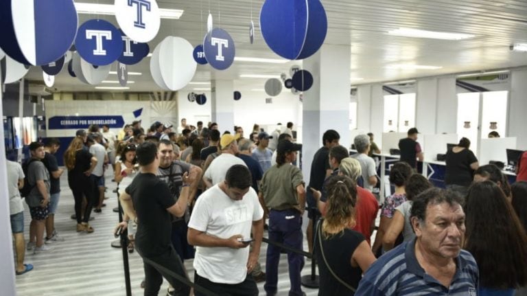 Venta de entradas para el partido de Talleres-Palestino.