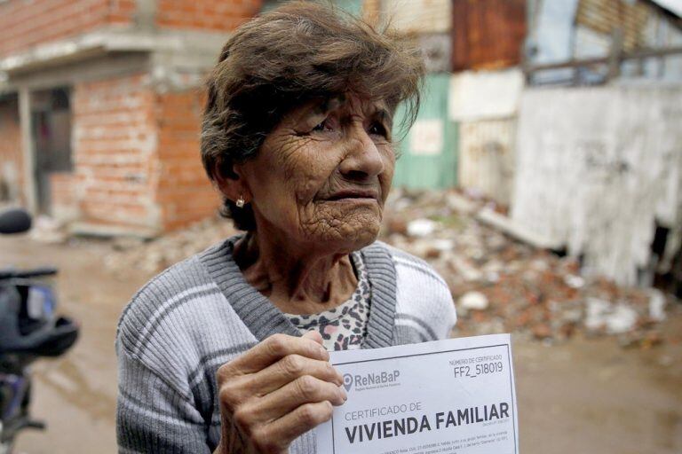 Rosa Franco, su primera casa