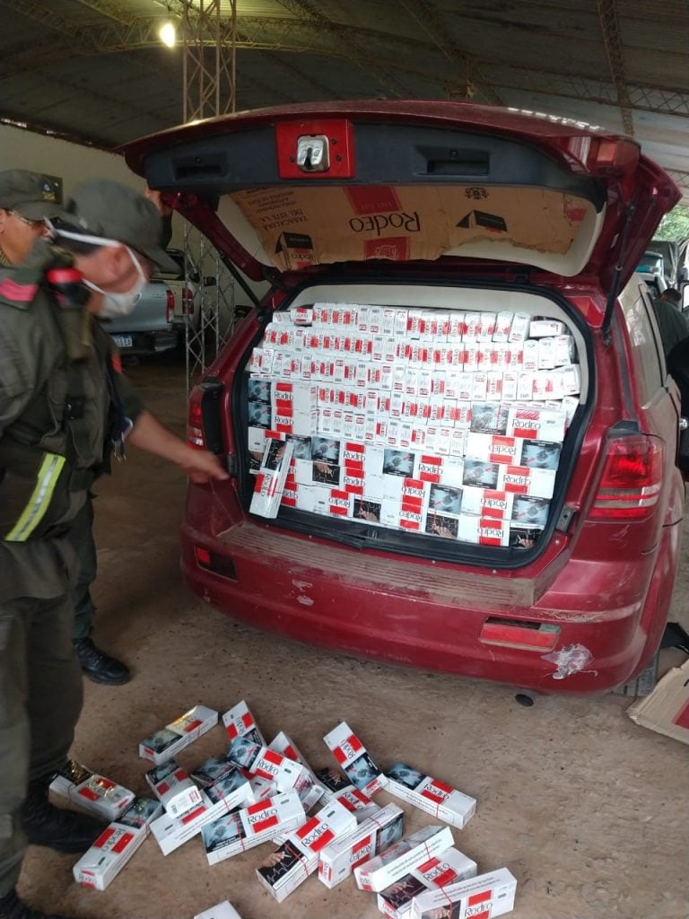 20 mil paquetes de cigarrillos valuados en casi tres millones fueron secuestrados