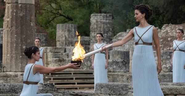 El encendido del fuego olímpico será en Atenas.