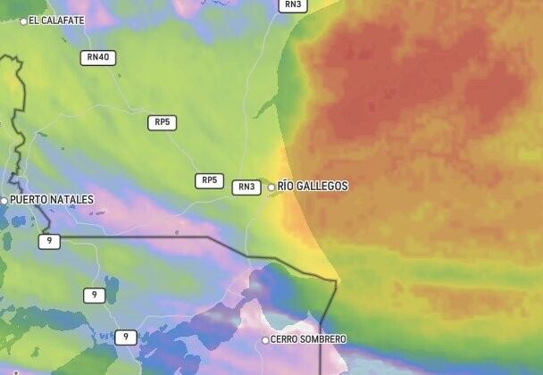 Clima en Rio Gallegos.