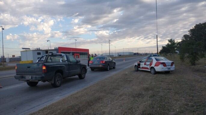 Controles Vehiculares en Arroyito entre Policia y Municipalidad