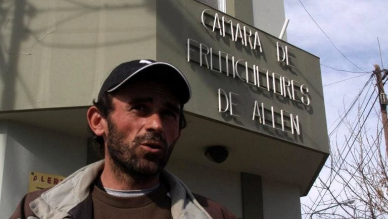 Presidente de la Federación de Productores Frutícolas de Río Negro y Neuquén, Sebastián Hernández